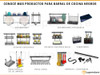 Barral 60 Cm Negro Para Accesorios De Cocina Y 10 Ganchos 6