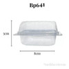 Embalagem De Plastico Bipack Bp641 Doce Quadrado C/300 1