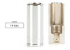 Tekton 1/4 De Pulgada X 13 Mm De Profundidad Vaso De 6 Punto 2