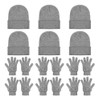 Juego De 12 Gorros De Invierno, Gorros Y Guantes, Gorros De 0