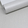 Papel De Parede Linho Cinza Claro C/ Riscos Trama Premium 0