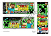 Kit Imprimible Minecraft. Editable Para Tu Fiesta! 1