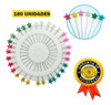 180 Alfinetes Cabeça Estrela Colorido 55m Costura Patchwork 0