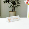 Placa Prisma De Mesa Personalizado (10x20cm) 2