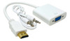 Cable Adaptador Activo Hdmi A Vga Con Salida De Audio Febo 0