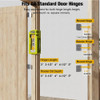 Kit De Instalación De Bisagras Para Puertas, Ajustable 76-12 2