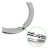 Argolla Sin Fin Para Llavero Reforzada Nickel 33 Mm X 100u. 4