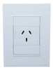Toma Simple Cambre Bauhaus Completo Blanco 6904 X 10 Uni 0