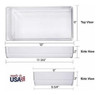 Cajas Acrilicas Apilables X3u (30x15x5cm)  Transparentes 4