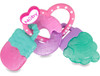 Nuby Icybite Popsicle, Donut And Ice Cream Teether Ring - 3+ 2