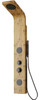 Panel Barral Columna De Ducha Bamboo Marrón 2