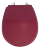 Asiento Para Inodoro Gama Pilar Rojo Mora  Madera Lah. Nylon 3