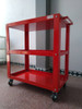 Carro Porta Herramientas Auxiliar Organizador Mecánico. Rojo 2