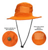Sombrero Australiano Boonie Brec Bomberomanía Naranja 1 Sombrero Australiano Boonie Brec Bomberomanía Naranja 1