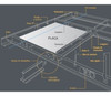 Estructura Para Cielorrasos Desmontables De Placas X 1m2 3