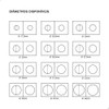 6 Cx Coins Holder Porta Moedas Grampeável Organizer 17,5mm 3 6 Cx Coins Holder Porta Moedas Grampeável Organizer 17,5mm 3