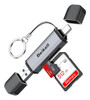 Lector De Memorias Beikell Usb Tipo C Plateado 0