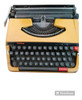 Maquina De Escribir Brother 250tr Amarilla 0
