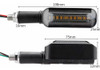 Par Faros Led Giro Moto Ambar 12v 5w Guiño Universal Suzuki 2