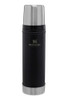 Termo Stanley Classic Negro 591ml Tapón Cebador 0