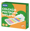 Colchão Poltrona Boia Inflável Grande Piscina Verão 1833 Mor 2