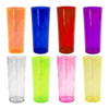 10 Vasos Long Drink Colores Sólidos Y Translúcidos 0