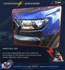 Ranger 2016+ Par Aros Negros Luces Delanteras Tuningchrome 3