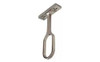 Kit Soportes Para Caño Oval Perchero Placard Metálicos 0