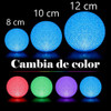 4 Esferas Vela Led Mediana 10cm  Luminoso Centro De Mesa 3