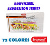 Lápices Bruynzeel Expression Series Lata X 72 Colores 0