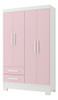 Quarto Infantil Completo Guarda Roupa 4 Portas 2 Hdwt 3