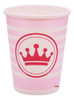 Vasos Descartables Polipapel Princesa Corona X 6 - Ciudad Co 0