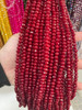 Fio Cristal Vermelho Natural Elegante Tendencia 8mm Promoção 1