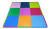 Kit 30 Tatames Eva Criança Bebê 50x50 10mm Colorido 0