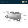 Soporte Paneles Solares Pack X 4 Acero Aluminio Renogy 1