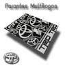 Vinilo Parantes Multilogo Toyota Accesorio 1