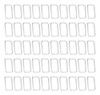 Anéis De Fivela 50pcs Retângulo De Ferro Durável De Metal Pa 5
