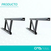 Bisagra Elevable Para Mesa Ratona 38cm Negra X Par 2