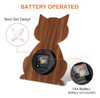Reloj De Pared Con Luz Nocturna  Relojes De Pared Para Gatos 5