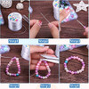 Cordón Elástico Para Pulseras, Cordón De Perlas De Joyería D 3