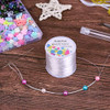 Cordón Elástico Para Pulseras, Cordón De Perlas De Joyería D 4