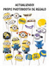 Kit Imprimible Candy Bar Minions Editable 100% 1