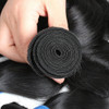 100g 40cm De Cabelo Humano Ondulado Remy Feixes Preto 5 100g 40cm De Cabelo Humano Ondulado Remy Feixes Preto 5