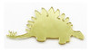 Dinossauro Aplique  4 Cm  Acrílico Espelhado 15  Pçs 1