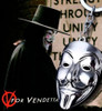 Llavero Metalico V Vendetta Anonimus Mascara Plateado 1