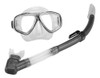 Kit Mergulho Máscara + Snorkel Seasub Prata - Cinza/ Titãnio 0