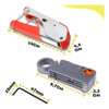 Alicate Crimpador + Decapador Coaxial Conectores Rg-59 Rg-6 4