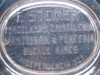 Cenicero De Vidrio Publicidad De  F. Steiner 1