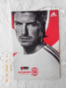 Tarjeta Postal Beckham + 10 Publicida De Zapatillas 0