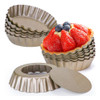 Molde Para Tarta De Huevos Swetwiny, Acero Al Carbono, 3 Pul 0